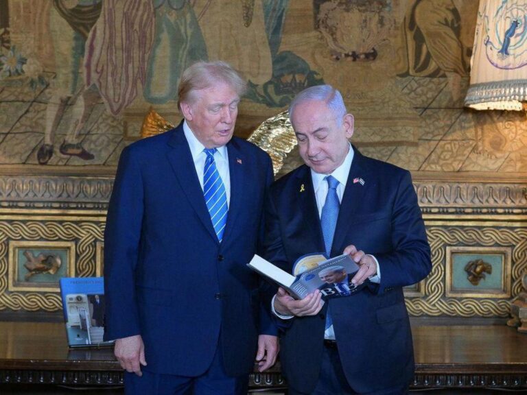 israele,-netanyahu-ospite-a-casa-trump.-il-tycoon-attacca-harris:-“irrispettosa”