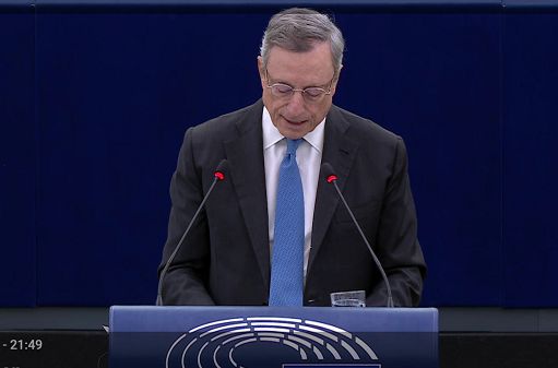 draghi:-europa-rischia-di-diventare-meno-prospera,-sicura-e-libera