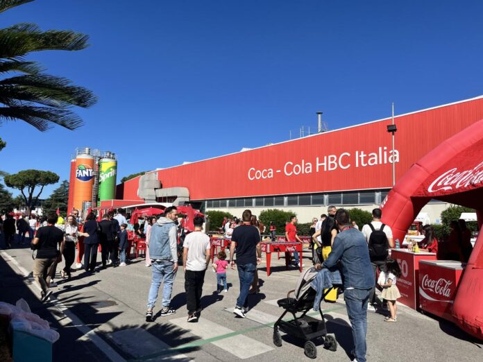 coca-cola-hbc-italia:-family-day-per-i-50-anni-di-attivita-dello-stabilimento-di-marcianise