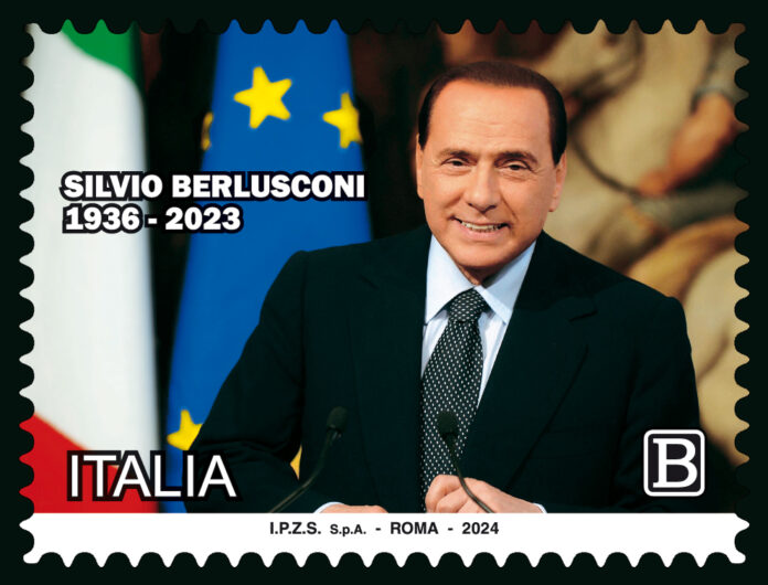 poste-italiane-emette-il-francobollo-commemorativo-di-silvio-berlusconi