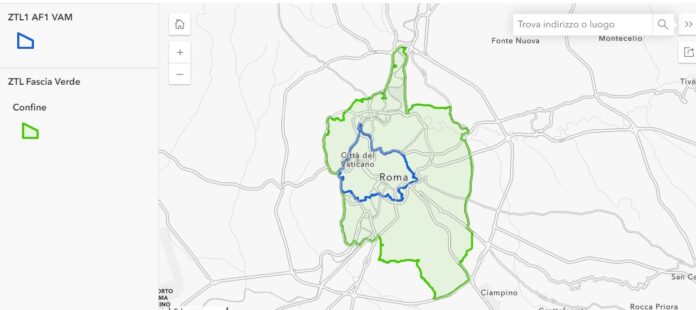 la-regione-lazio-rivoluziona-la-fascia-verde-ztl-di-roma:-dal-primo-novembre-nuove-regole